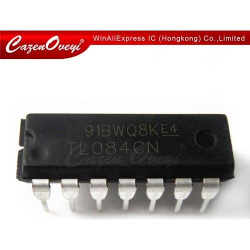 10pcs/lot TL084CN TL084 DIP-14 In Stock