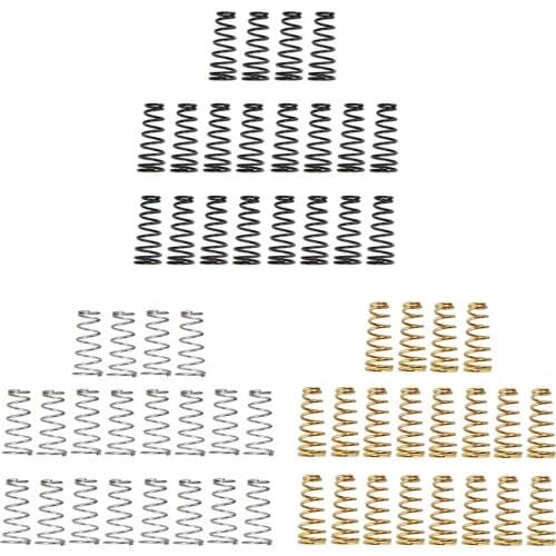 20x Iron Electric Guitar Bass Pickup Adjust Height Springs Guitar Accessory