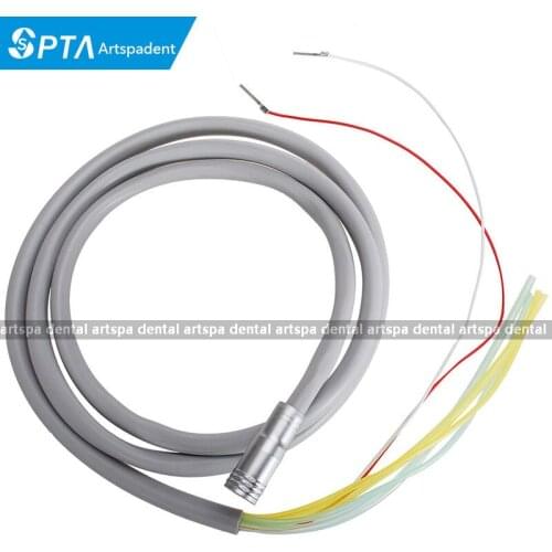 5pcs Dental Silicone Tube Hose Tubing 6 Hole Fit Fiber Optic LED High Speed Handpiece