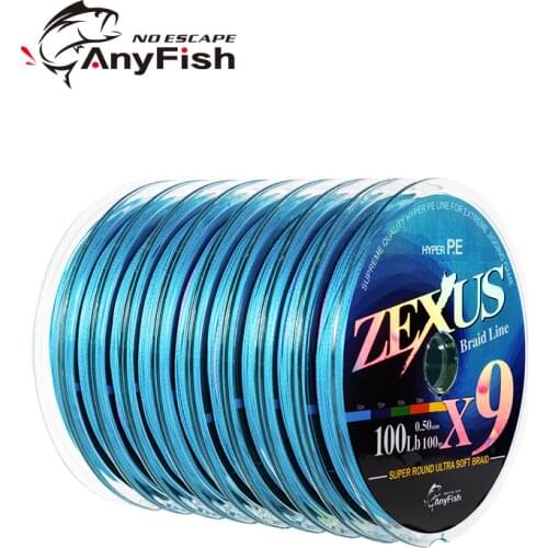 Плетеные лески ANYFISH China At AliExpress