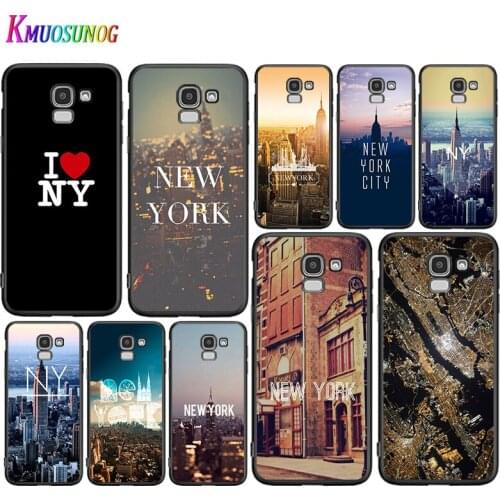 New York City For Samsung Galaxy J8 J7 Duo J6 J5 Prime J4 Plus J3 J2 Core 2018 2017 2016 Phone Case Cover