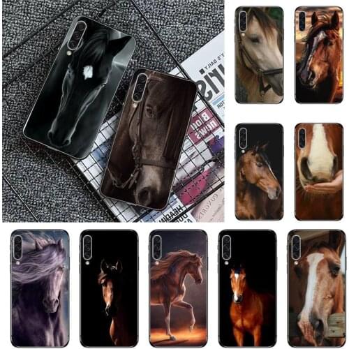 Horse Face Phone Case For Samsung S 7 8 9 10 20 A 21S 20e 50 51 71 note9 10 J4 plus 20 ultra