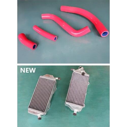 For Yamaha YZ450F YZ 450 F 4-stroke 2016 40mm L&R aluminum alloy radiator & silicone hose