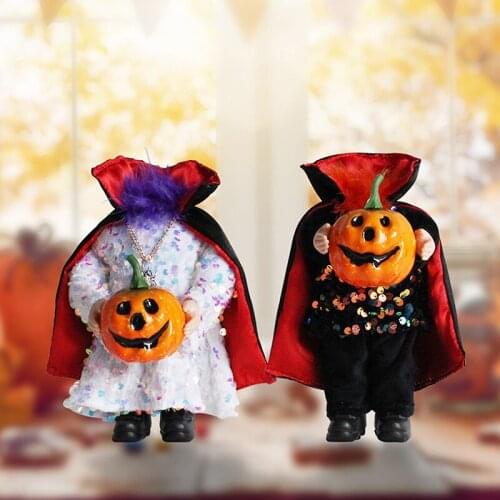 Halloween Headless Pumpkin Doll Ghost Festival Tricky Doll Atmosphere Props Doll Decor Happy Hallween Party Decor For Home