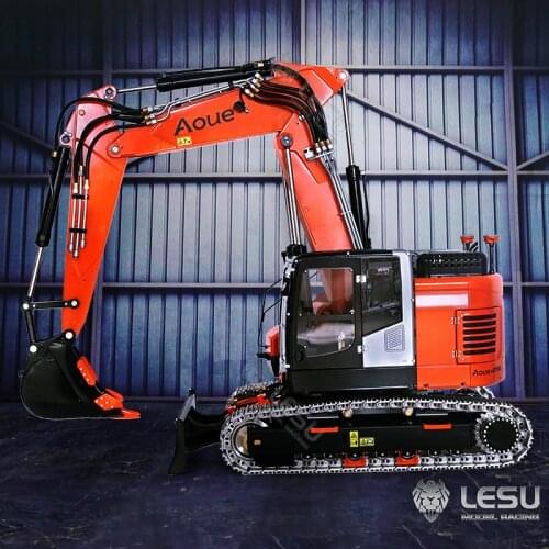 Hobby Toys LESU 1/14 Metal Hydraulic Aoue ET26L RC Excavator DIY Model Pump Valve ESC GPS TH19233-SMT2