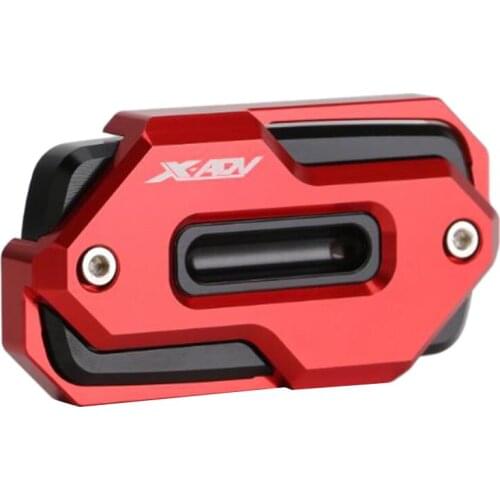 Red Black Motorcycle Front Brake Master Cylinder Fluid Reservoir Cover Oil Cap for HONDA X-ADV XADV X ADV