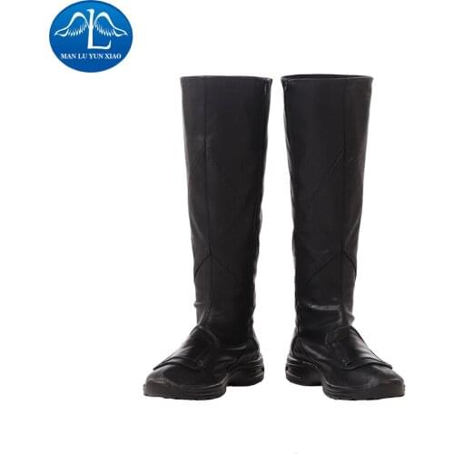 MANLUYUNXIAO New Arrival Men Deathstroke Boots Halloween Cosplay Boots For Men