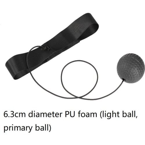 Head-mounted Boxing Reflex Speed Punch Ball MMA Sanda Fighting Muay Thai training Reaction Force Hand Eye Training kit Gym toy