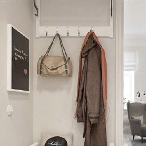 Ginmino wall hooks Aluminum alloy Hanging hooks For kitchen and bathroom organizer Housekeeper on wall Towel hooks