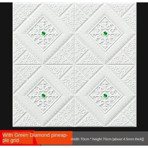 Diy Self Adhesive 3d brick wall stickers Living Room Decor Foam Waterproof Wall Covering 3D brick Wallpaper