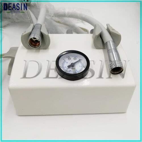 Dental Lab Portable Turbine Unit 3 way syringe 2 tube 4 holes work with Air Compressor