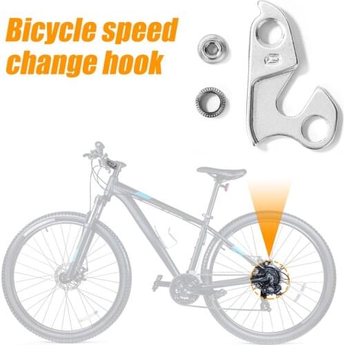 Bike Rear Derailleur Hanger Speed Changer Gear Portable Bicycle Aluminum Alloy Cycling Waterproof Cycling Elements