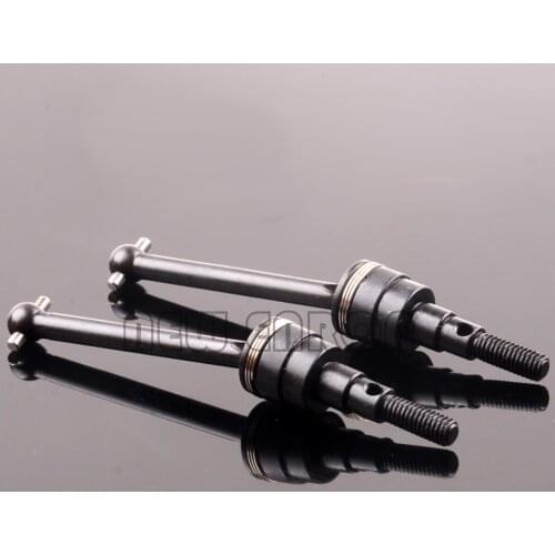 2pcs Harden Steel CVD Universal Joint Drive Shaft Axle Dogbone For RC Model Car 1/10 Tamiya CC01 CC-01 Upgrade Parts