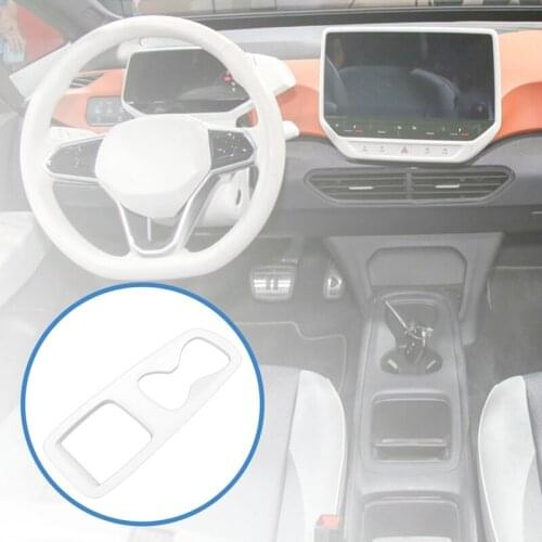 Car Center Console Cup Holder Panel Frame Decorative Accessories for ID.3 ID.4