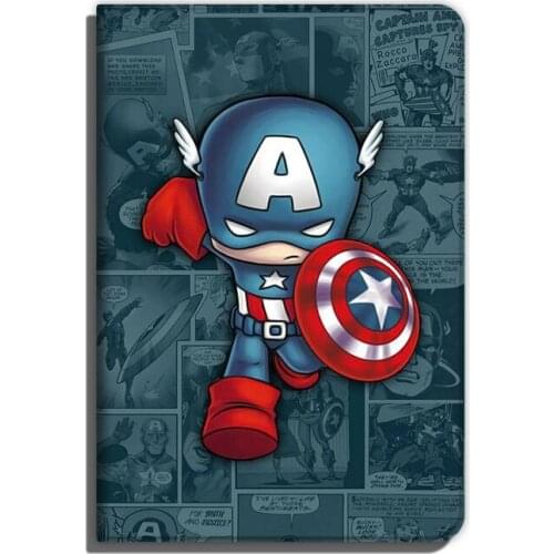 Marvel Avenger Cover for IPad Pro Case for IPad Mini 1 2 3 Case for 9.7 2017 2018 IPad Air 1 2 9.7 Tablet Soft Fundas