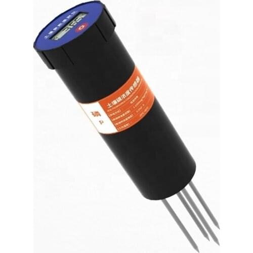 Soil NPK-P Sensor Portable Handheld AA Battery Instant Reading With Screen Intelligent LCD Display Agriculture Soil NPK Tester
