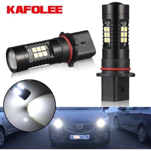 KAFOLEE 2x P13W Bulb SAMSUNG PSX26W SP13W SH24W 15W LED Fog Daytime Running Light For Skoda Yeti 5L 508 For Audi A4 B8 (CA219x2)