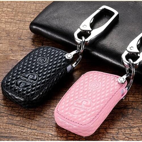 Leather Key Remote Case Cover for Lexus CT200H ES350 GX400 GS350 IS250 RC350 RX300 LX570 NX300h 450 Protect Shell