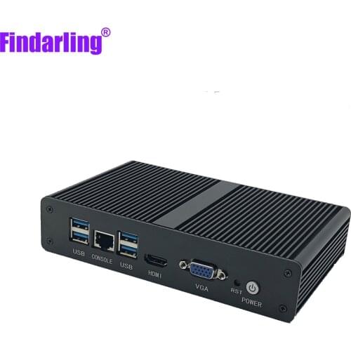 Pfsense Mini Router Server Pentium 4405U 2.1Ghz Support SSD DDR4 6*1000M Lan Intel I211 Linux PC HD VGA Dual Display Output