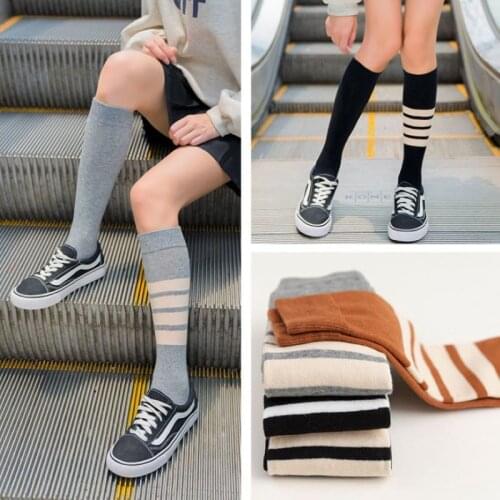 Soft Cotton Children Socks Casual School Boys Girls Socks Kids Knee High Socks For Your Baby Girls Socks Leg Warmers