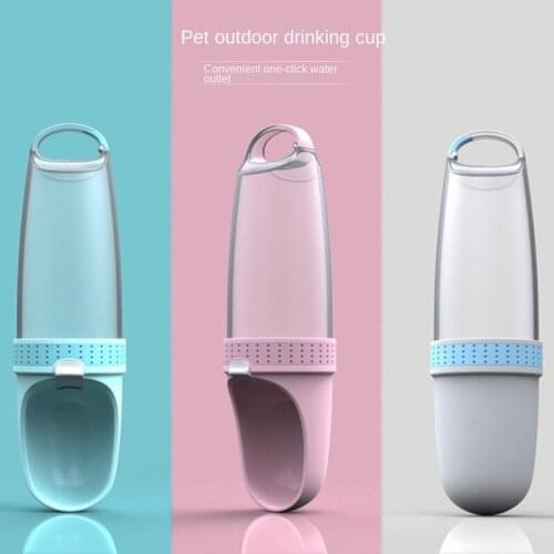Pet Supplies Outdoor Water Cup Accompanying Cup Dog Going Out Water Cup Outdoor Portable Kettle Water Bowl Dog Drinker