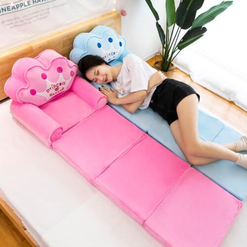 Disney Childrens Baby Seats Stitch Disney Cartoon Kids Foldable Sofa Bed Chair Cotton Soft Plush Kids Seat Bed Chair Sleeping