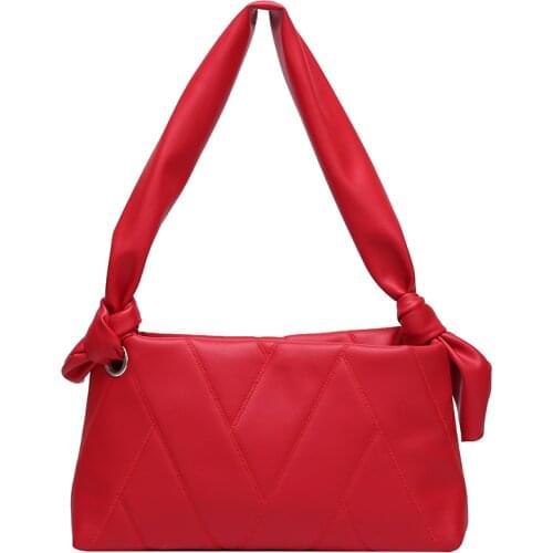 Leather Crossbody Bags for Women 2021 Girl Shoulder Hand Bag High Quality Ladies Branded Handbags Geometry Embroidery Thread Pu