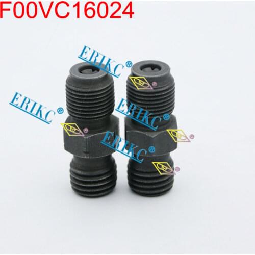 ERIKC F00VC16024 Common Rail Fuel Injector Two-way Inlet Oil Hole Screw F00V C16 024 8AW1013C for 0445 110 CRI Series injection