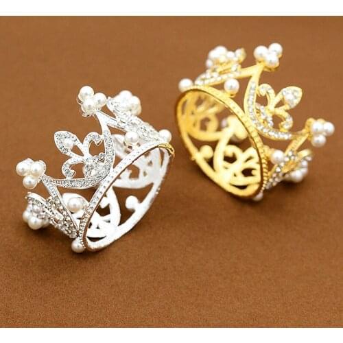 Boys and Girls Cake Crown Ornament childrens little tiara crown headdress birthday tiaras and crowns for kids hair accessories