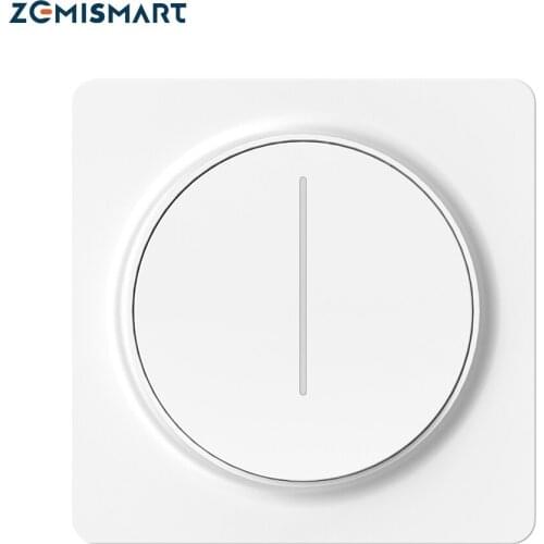 Zemismart WiFi EU Dimmer Switch Touch Switch Smart Life Alexa Google Home Enable Support Timer Brighter Control Home Automation