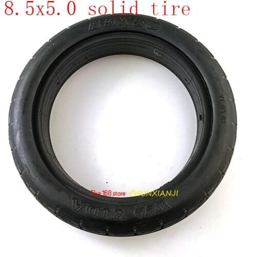 8.5inch solid tyres Motorcycle accessories 8.5x50 non inflatable solid explosion proof tire for electric scooter balancing car