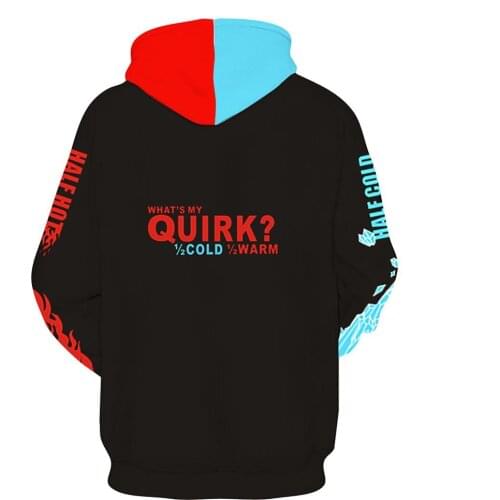 Anime cosplaly Boku No Hero Academia My Hero Academia Cosplay Hoodies Sweatshirt Todoroki Shoto Hoodie Jacket Cosplay Costume