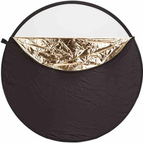 BEIYANG 60cm 5 In 1 Reflector Portable Collapsible Light Round Photography Reflector Multi Handheld Photograph Photo Studio