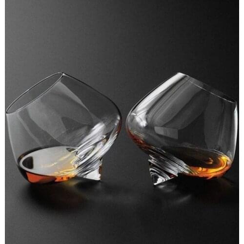Wine Glasses Transparent Tumbler Cigar Whiskey Bar Creative Lead Free Crystal Cognac Brandy Cups Shake Glass Cocktail Drinking