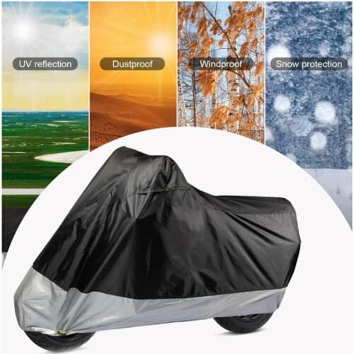 Oversized Moped Motocycle Covers Heavy Duty 210D Oxford Cloth Motocycle Covers Water Anti UV For Motorcycles Scooters Bicycles