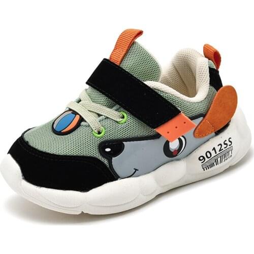 Baby Shoes Soft Bottom Boys Casual Shoes 2021 Spring Autumn Mesh Breathable Children Girls Walking Shoes Infant Toddler Sneakers