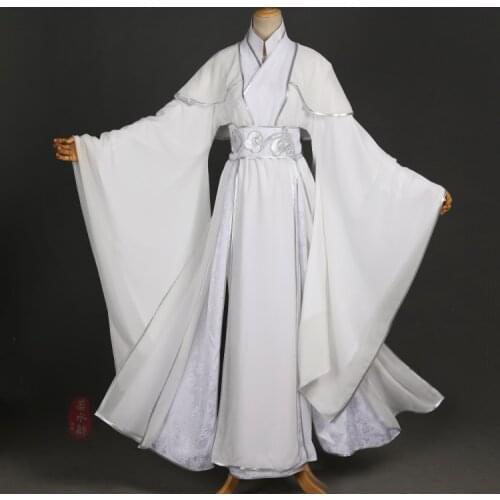 Chinese Anime Cosplay Costume Xie Lian and Xiao Xingchen Chu Wanning Universal Hanfu Full Set Halloween for Adult Fancy Dress