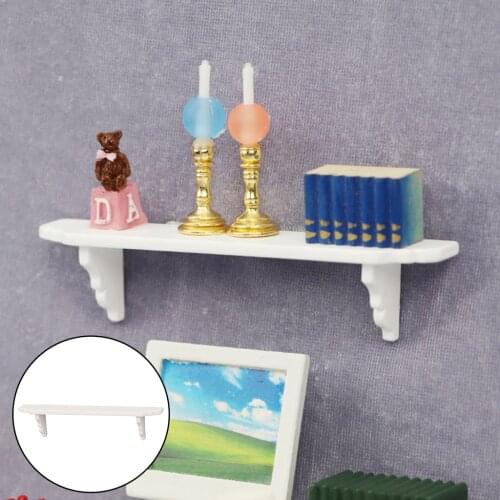 1:12 Scale Doll House Mini Wall Shelf Furniture Scenery Supplies Ornaments