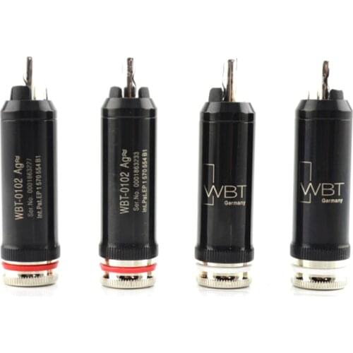 WBT-0102 AG Nextgen Copper RCA Plugs (Set of 4pcs)