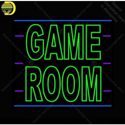 Huge Game Room Neon Sign Bulb Handcraft Game Room Decor Iconic Sign light Neon Lamp Sign store display advertise enseigne lumine