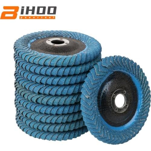 2-10pcs Grinding Wheels Flap Discs Sanding Disc Grinding Wheels100/110/125mm Blades For Angle Grinder Wood Abrasive Tool