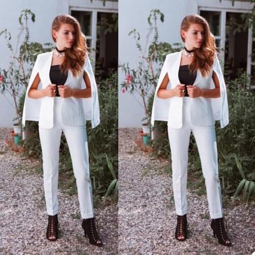 Unique Design Red Carpet Celebrity Women Evening Suit Long Sleeve Mother of Bride Dress Party Prom Wear Pants Outfits 2 pcs