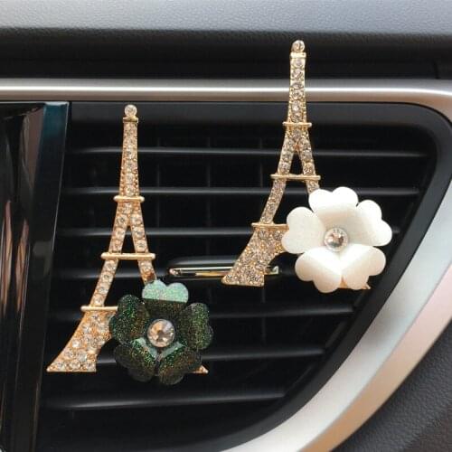 JOORMOM Tower flower Female car vent clip fashion car decoration car perfume auto accessorie