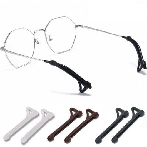1Pairs/lot Non-slip Silicone Sleeves Glasses Legs Glasses Rope Ear Hooks Glasses Cover Glasses Legs Accessories Glasses Case