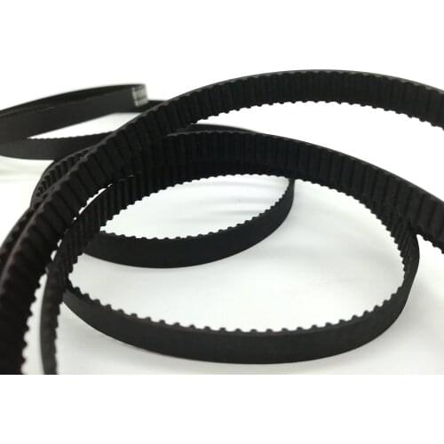 10pcs/lot, MXL Timing Belt, Closed-loop, B114MXL, 3mm 6mm width