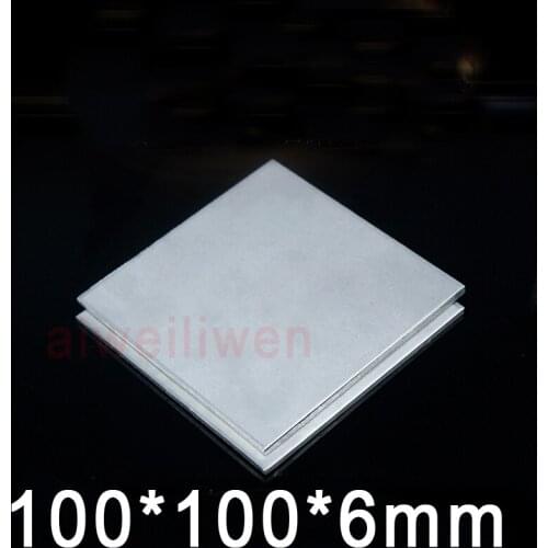 6mm thickness Cupronickel plate white Copper nickel and zinc Plate tutenag Board of CuNi18Zn27 argentan Sheet ambrose alloy
