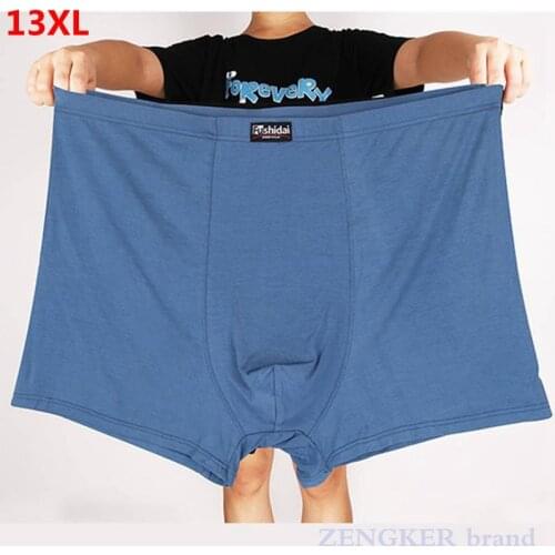 Oversized mens briefs underwear boxers oversized mens loose shorts panties 10XL 12XL 13XL 11XL plus size boxer shorts for men