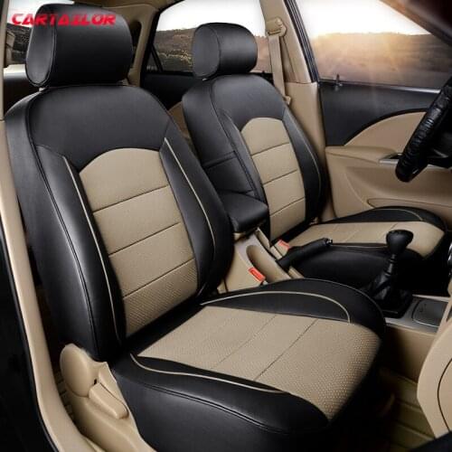 CARTAILOR Leatherette & Cowhide Car Seat Cover for 2020 Benz GLE 350 GLE 450 Auto Seat Covers Cars Styling Seats Accessories