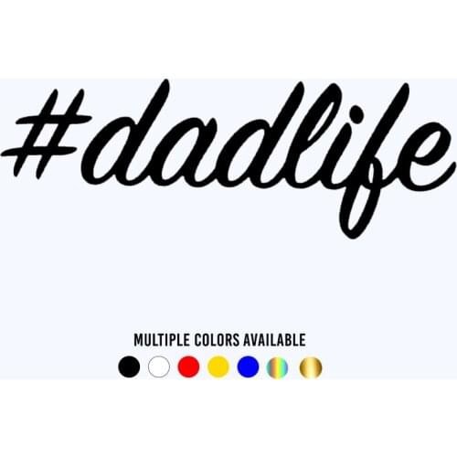 CK20652# Die-Cut Vinyl Decal #dadliye Car Sticker Waterproof Auto Decors on Car Body Bumper Rear Window