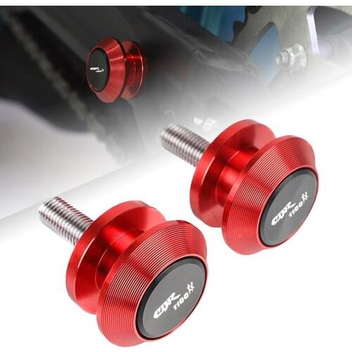FOR HONDA CBR1100XX 8MM Motorcycle Swingarm Spool Stand Screw Slider CBR 1100XX CBR1100 XX 1997 1998 1999 2000 2001 2002 2003-07